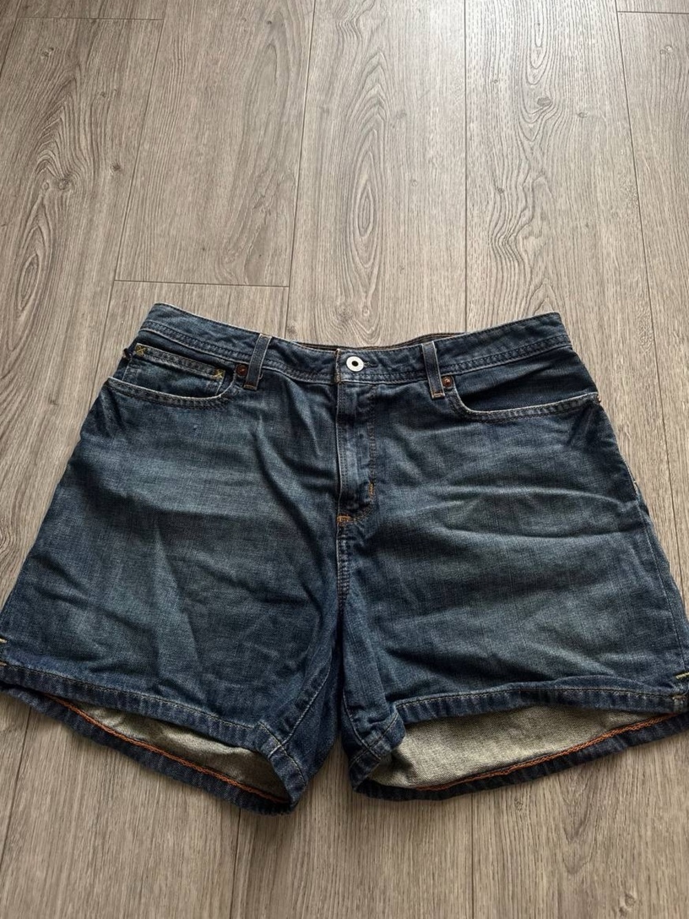 Vintage Y2K Polo Jeans Co Ralph Lauren Denim Shorts 12 size (83)